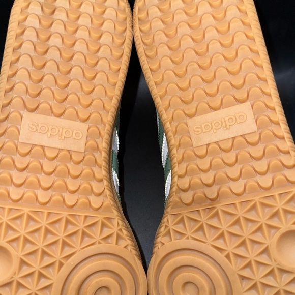 Size 6Y - Adidas Samba OG J ‘White Silver Green’, JP5479, Very Clean, No OG Box! - Picture 10 of 10